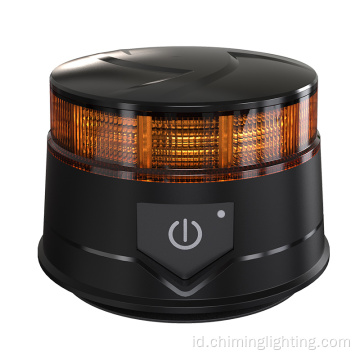 12v lampu peringatan lampu strobo amber